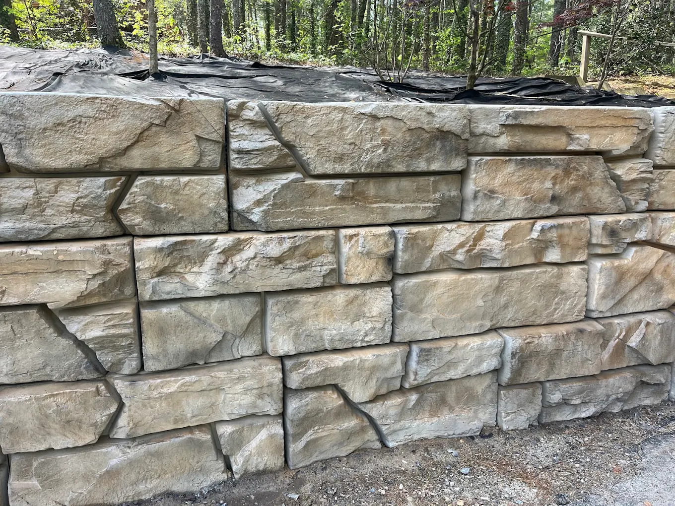 Super Daves Concrete & Grading — retaining walls